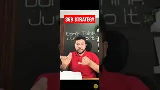 369 strategy - Bank nifty option buying - Baap of chart