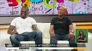 Dj Cleo and Guffy SABC morning live (Producers)