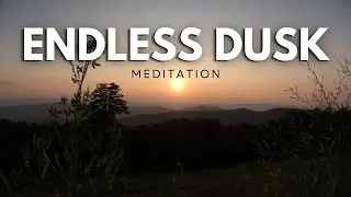 Golden Hour in the Blue Ridge Mountains (1 Hour Ambient Soundscape)