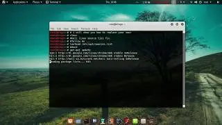 kali linux source list -