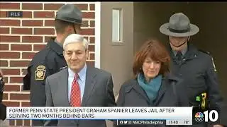 Ex-Penn State President Spanier Gets Out of Jail | NBC10