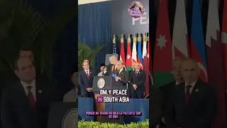 Trump The President of Peace deserves award Pakistan PM Shehbaz Sharif!
