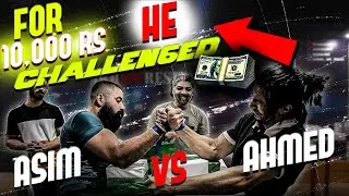 Who Wins Rs 10,000? Arm Wrestling Challenge | Asim vs Friend