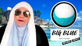 Big Blue | Bath Bomb | Lush Review and Demo!