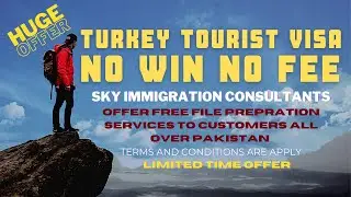 Get Turkey Tourist Visa With Zero Risk | NO WIN NO FEE| DONE BASE VISA