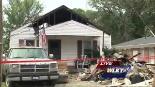 Man dies after being pulled from fire