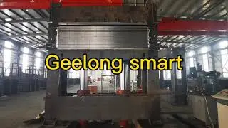 New type veneer breathing hot press dryer