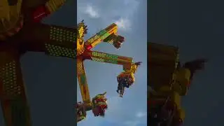 Power surge ride @ Ekka 2022 #rides #showrides #carnival #funfair #brisbane