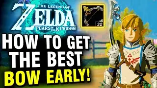 Как получить лучший лук в начале игры Legend of Zelda: Tears of the Kingdom!