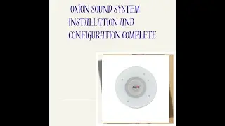 Oxion Smart Music System || Standalone Sound System No Need Amplifier Play Through Wi-Fi & Bluetooth