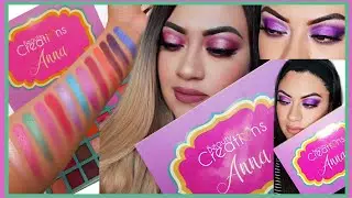 Nueva Paleta Anna de Beauty Creations | 2 looks Reseña y Swatches