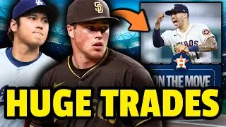 BREAKING: CARLOS CORREA TRADED BACK TO THE ASTROS!! Padres Make HUGE Deal Too (MLB Recap)