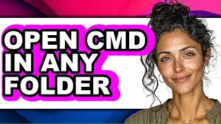 How to Open Cmd in Any Folder (only Way)
