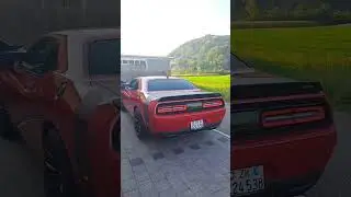 2015 Dodge Challenger SRT HELLCAT *REMOTE START UP* EXHAUST SOUND! #startup #shortsfeed #hellcat