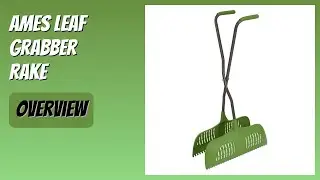 REVIEW (2026): AMES Leaf Grabber Rake. Features