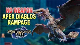 Monster Hunter Rise - No Weapon Rampage Solo Clear