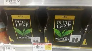 Pure Leaf Tea 6pks. $1.25&nbsp;each at Publix