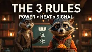 The 3 Rules That Keep You Alive: Heat &bull; Power &bull; Signal