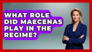 What Role Did Maecenas Play in the Regime? | All About Rome