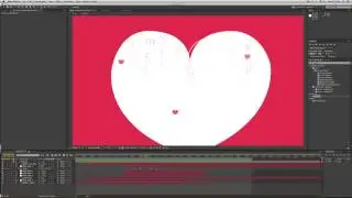 Valentine's Motion Graphic - After Effects Tutorial | Video School Online