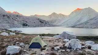 Sierra Nevada backpacking: Hilgard Branch, Lake Italy, Gabbot Pass - John Muir Wilderness