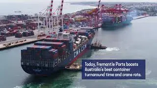 50 Years of Container Ship Trade Australia (Fremantle)
