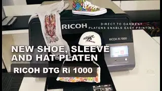 Shoe, Sleeve and Hat Platen for RICOH DTG Ri 1000.