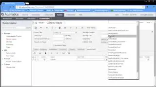 Building Generic Inquiries with Acumatica