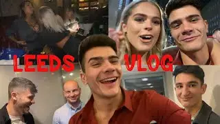 Pre Drinks, Uber and a Bar Crawl  = Elite UK Night Out 🍺🍹  (LEEDS VLOG)
