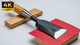 Самое острое в мире долото! Секрет быстрой заточки долота всего за 3 минуты!