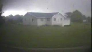 Video shows tornado destroying house