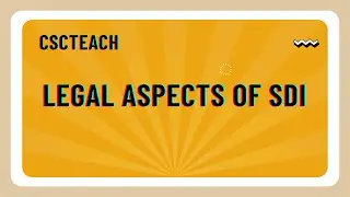 Legal aspects of SDI