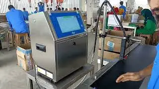 Unboxing our CIJ machine