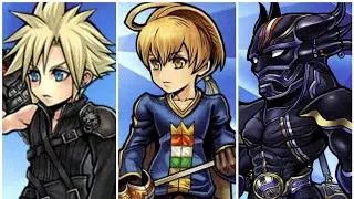 DFFOO Divine Ramuh Lufenia with Cloud, Ramza and Decil