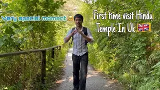 First Time I visit Hindu Temple In Uk 🇬🇧 as international Student After one year | Special Moment 🥺 