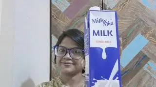 Kya aapne kabhi Tetra Pack milk try kiya hai? | Milky Mist Toned Milk review 😄😃