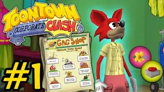 Toontown: Corporate Clash Let's Play - Part 1 | New Beginnings!