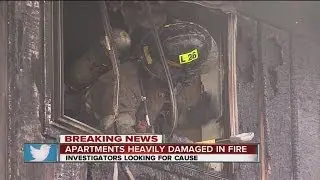 No one injured in south Tulsa apartment fire