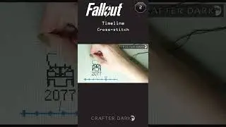 🧵 ☢️ Fallout - Timeline - Cross-stitch Pattern - Episode 2 ☢️ 🧵