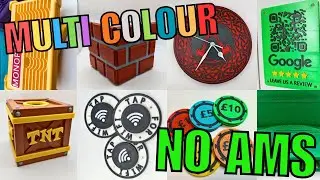 Manual Colour Changes on Bambu Lab Printers (No AMS) – Step-by-Step Guide