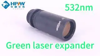 532nm green laser beam expander lens 1.5x-20x optional