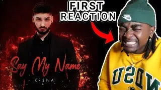 AFRICAN REACTS TO!! KR$NA - SAY MY NAME | ENGLISH VERSION | KALAMKAAR (REACTION)