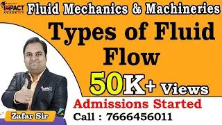 Types of Fluid Flow | Fluid Mechanics & Machineries | Engineering #freeengineeringcourses #zafarsir