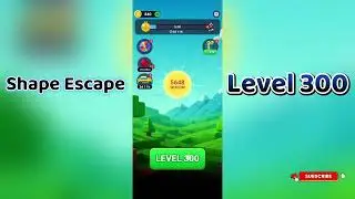 🔥 Shape Escape Level 299 Walkthrough | Can You Solve It? 🧠💥