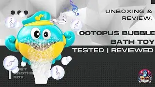 Octopus Bubble Bath Toy &ndash; 1000+ Bubbles Min with Music   Fun Bath Gift for Kids Ages 1 6 🐙🎵