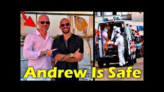 Manager Gives Andrew Tate Hospital Update