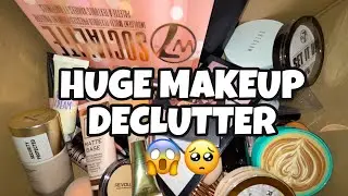 HUGE MAKEUP DECLUTTER 2021🥺😱
