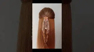✨ Easy & Beautiful Hairstyles for Girls | Simple Hair Style Ideas 💖👧  #easyhairstyle #short  #fyp