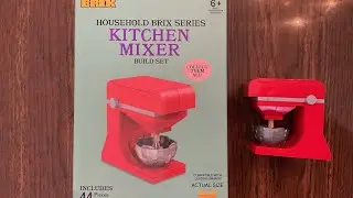 Let’s Build Brix Household Kitchen Mixer Build Set | Five Below LEGO compatible building blocks