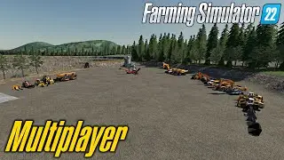 🔴LIVE MULTIPLAYER MINING 🚧 TCBO MCE DAY#0 🚧 FARMING SIMULATOR 22  #fsminer